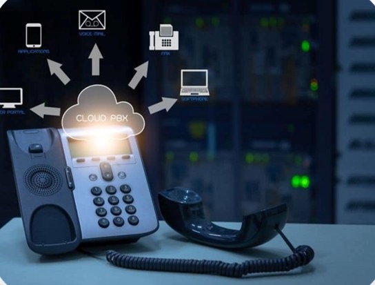 Business IP telephone and communication system